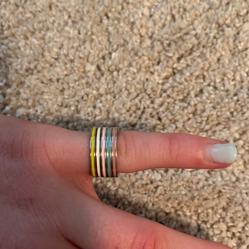 pura vida ring set